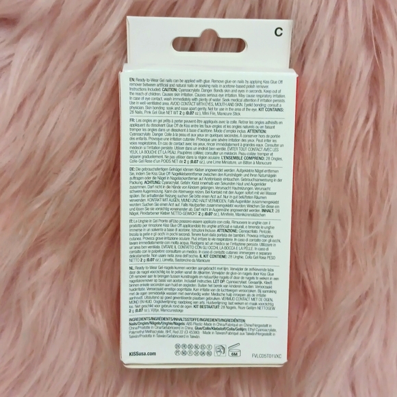 Brand New KISS VOGUISH FANTASY False Nails-L - Picture 2 of 3